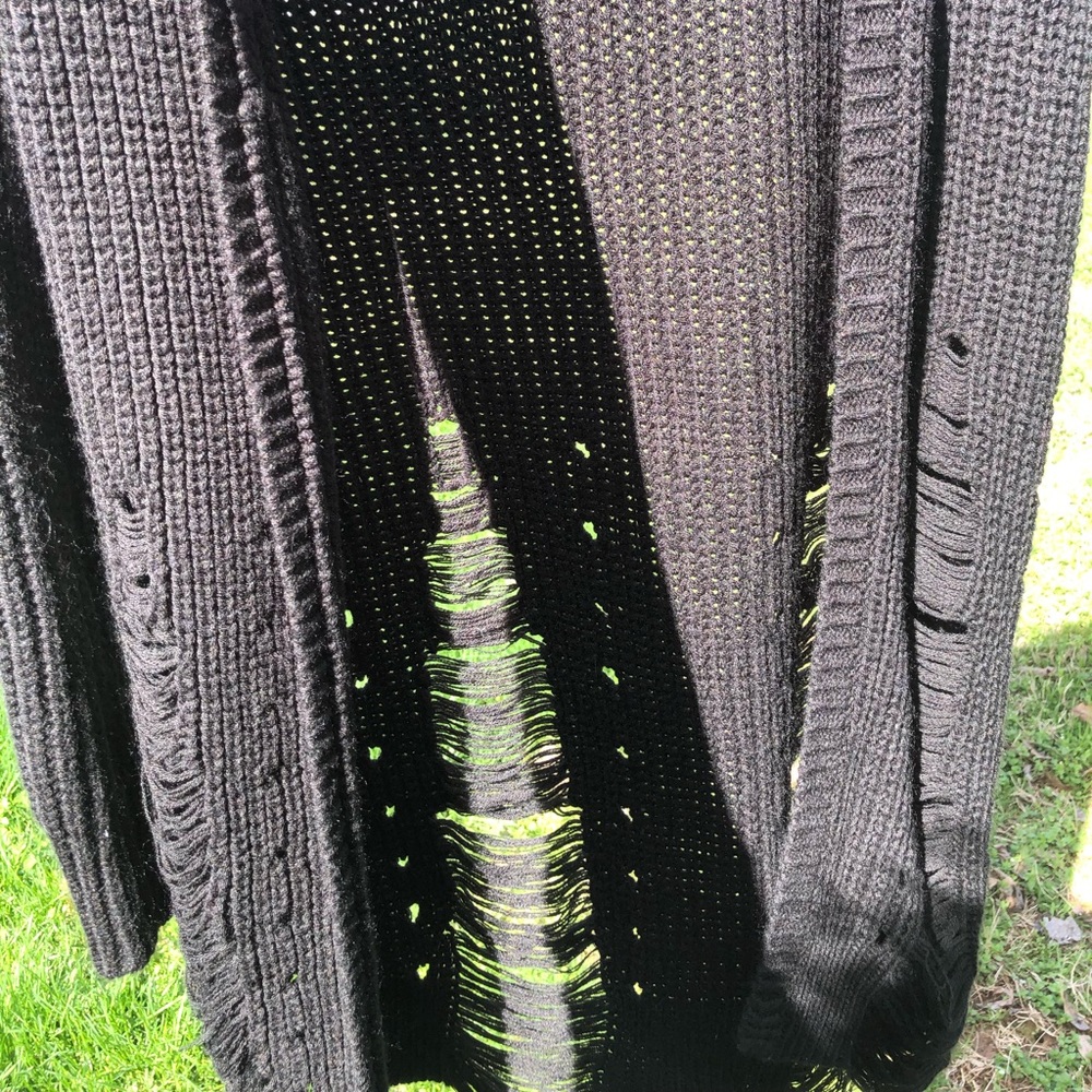 Distressed Cardigan - Picture 3 of 4